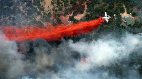 Judge says fire retardant drops from air are breaking law by polluting streams, but it can still be used on fires